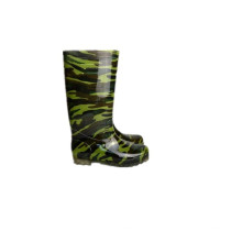 Man Green camouflage natural rubber PVC gumboots rubbers shoes for men